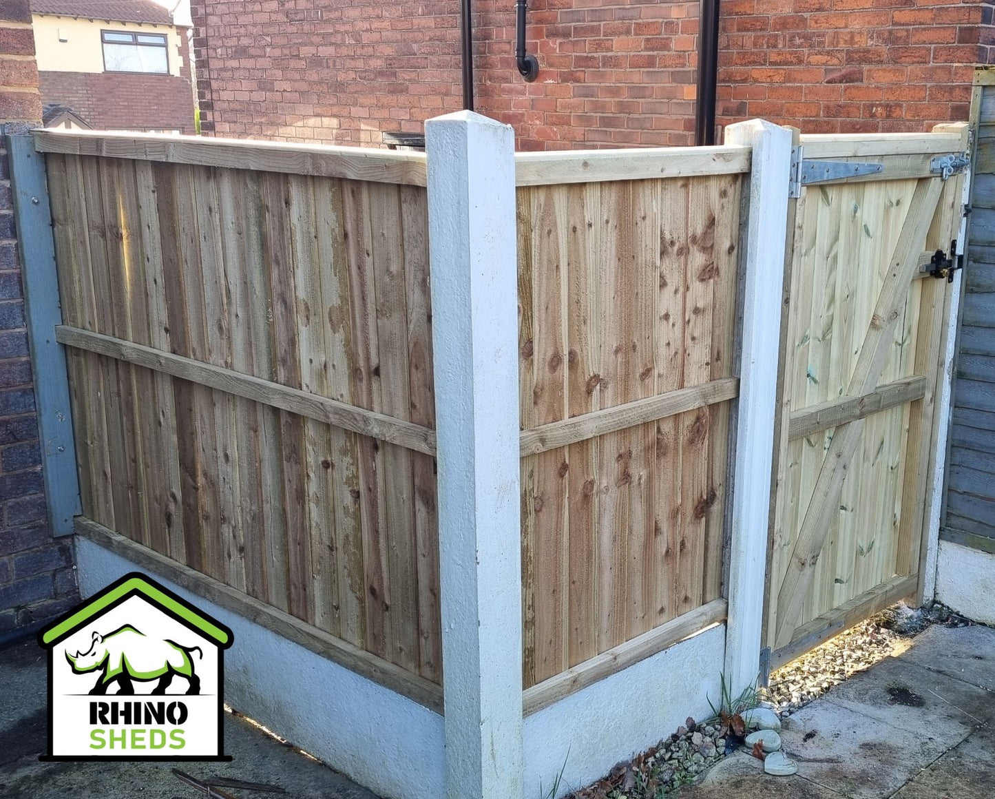 Feather Edge Fence Panels