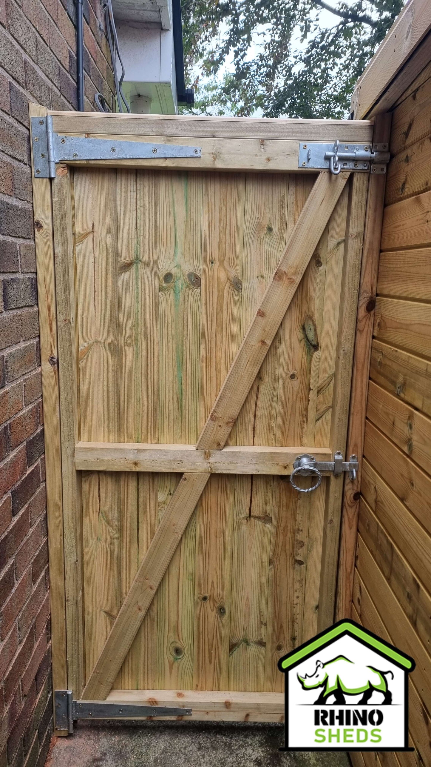 3x6 Single gate (fitting included)