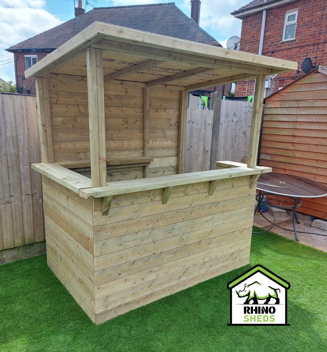 Pressure Treated Open Garden Bar