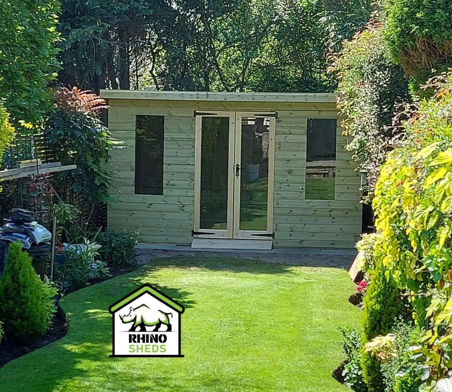 10x8 Pent Summer House