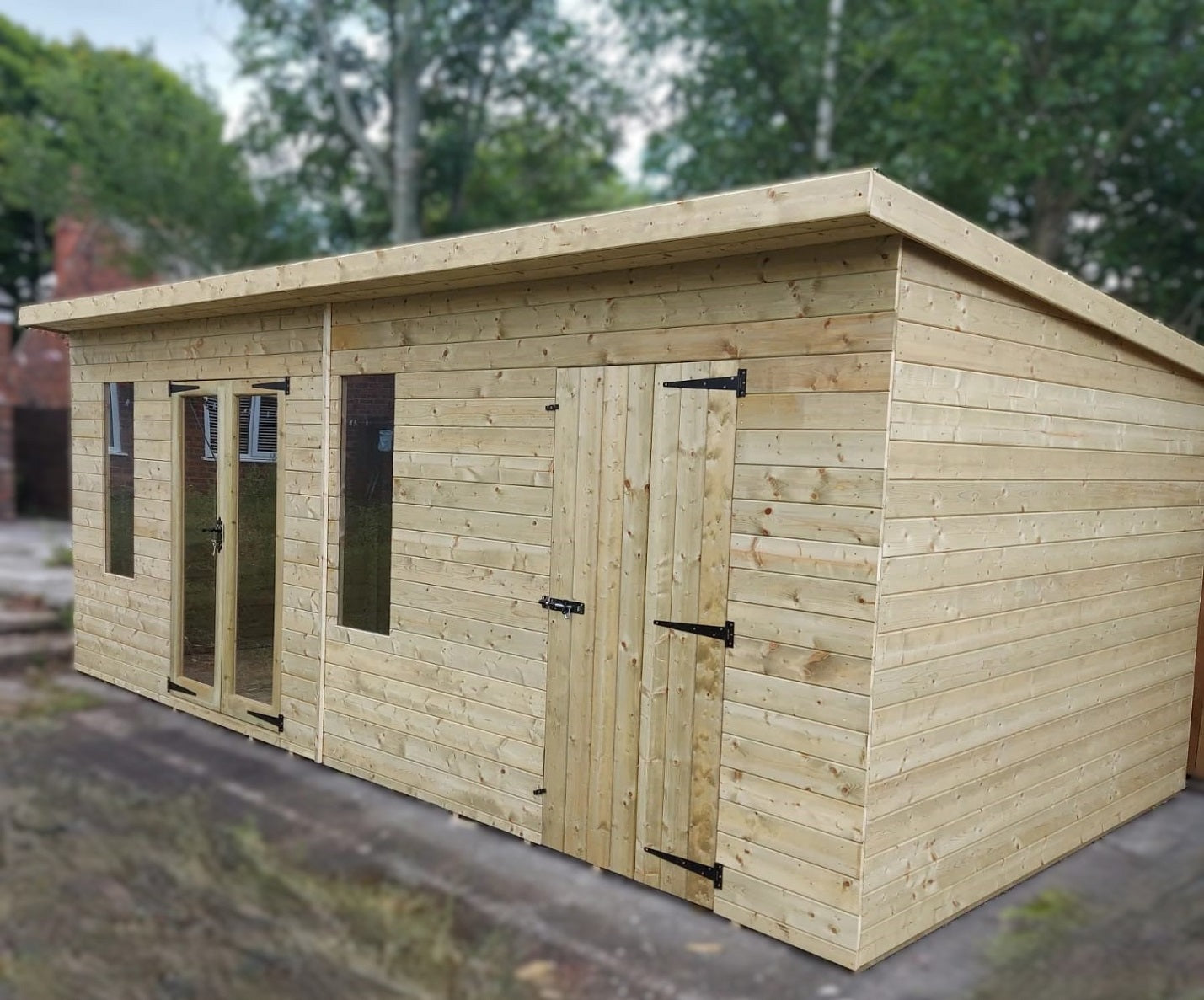 18x6 Summer House / Shed Combi