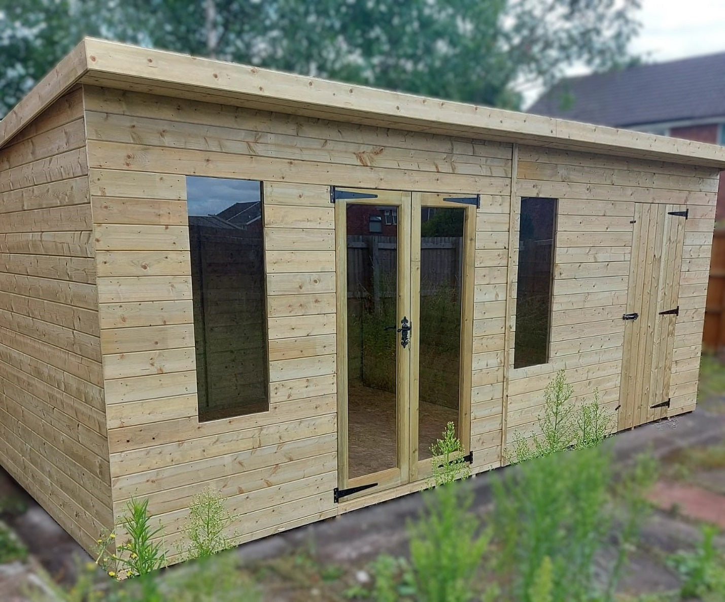 18x6 Summer House / Shed Combi