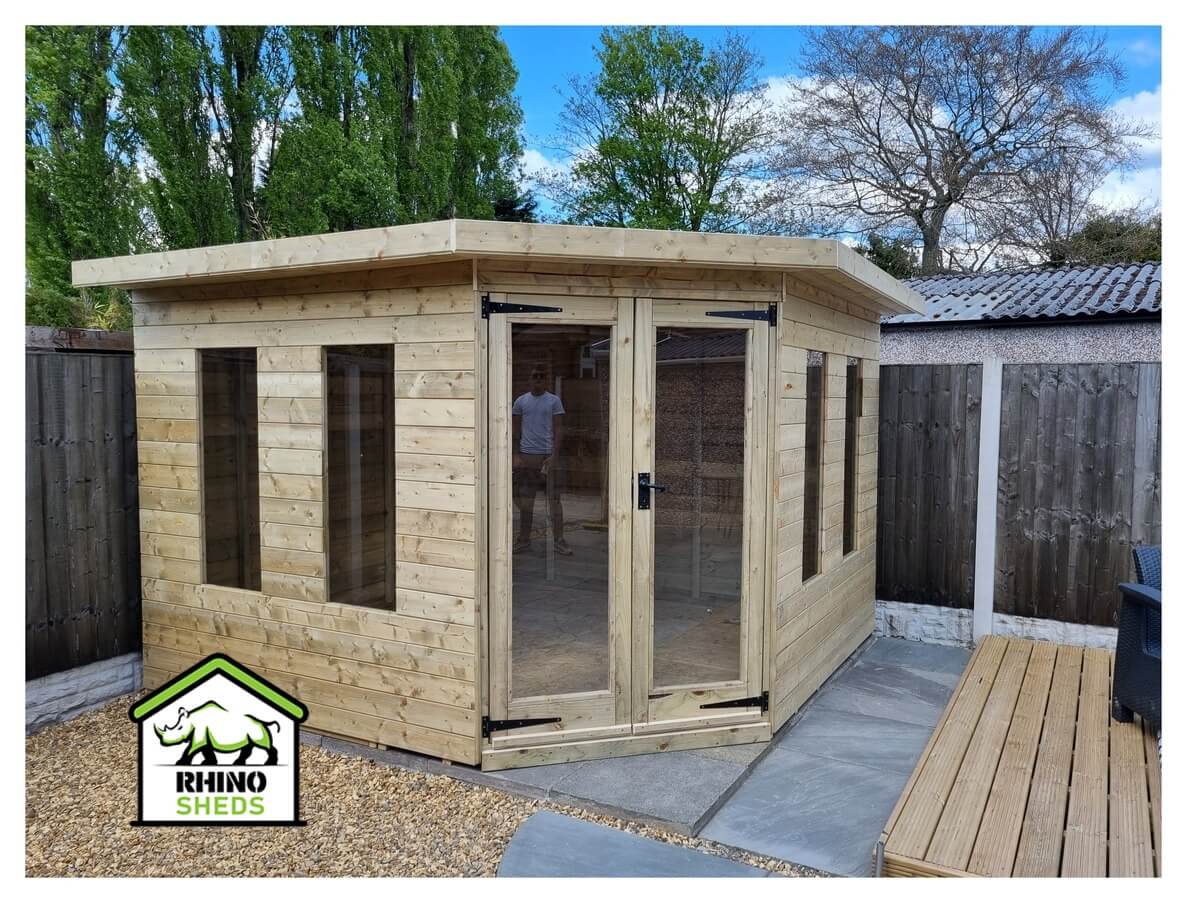 10x10 Corner Summer House