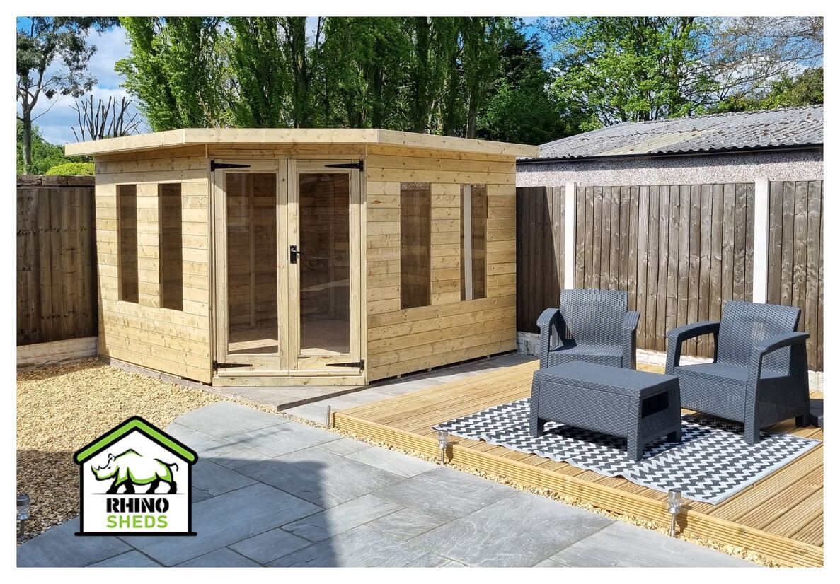 10x10 Corner Summer House