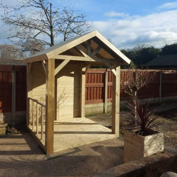 The deluxe 8x8 gazebo