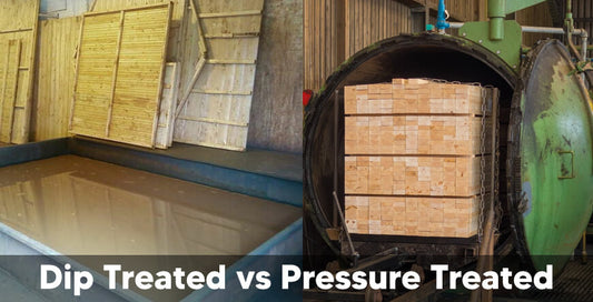 Dip Treated Sheds vs Pressure Treated Sheds