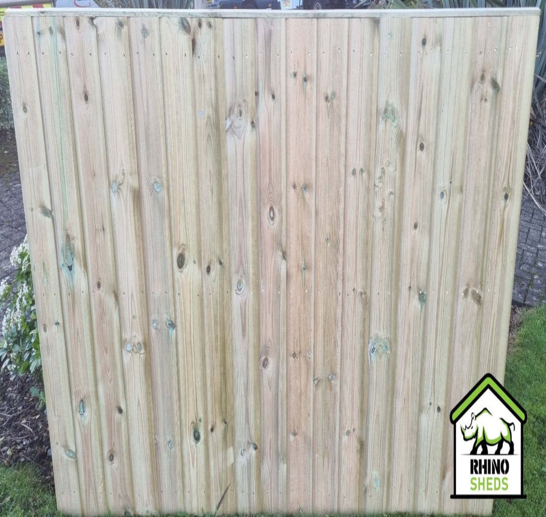 Half Lap Fence Panels – Rhino Sheds